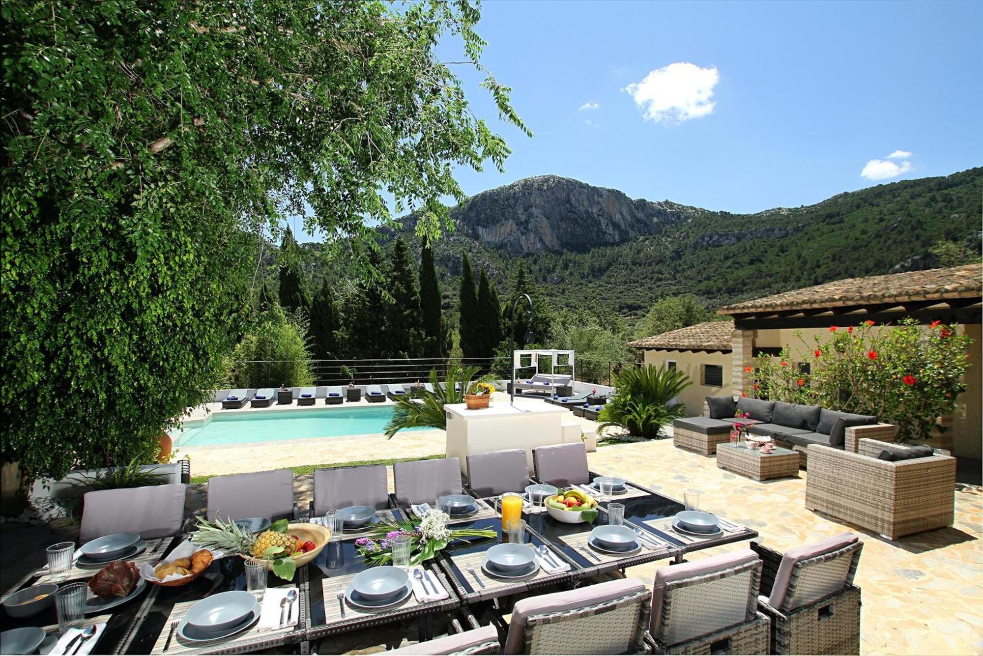 Villa Traditional Mallorca 6 Bedrooms Colonya Olive Private Pool Stunning Views Colonya Valley *